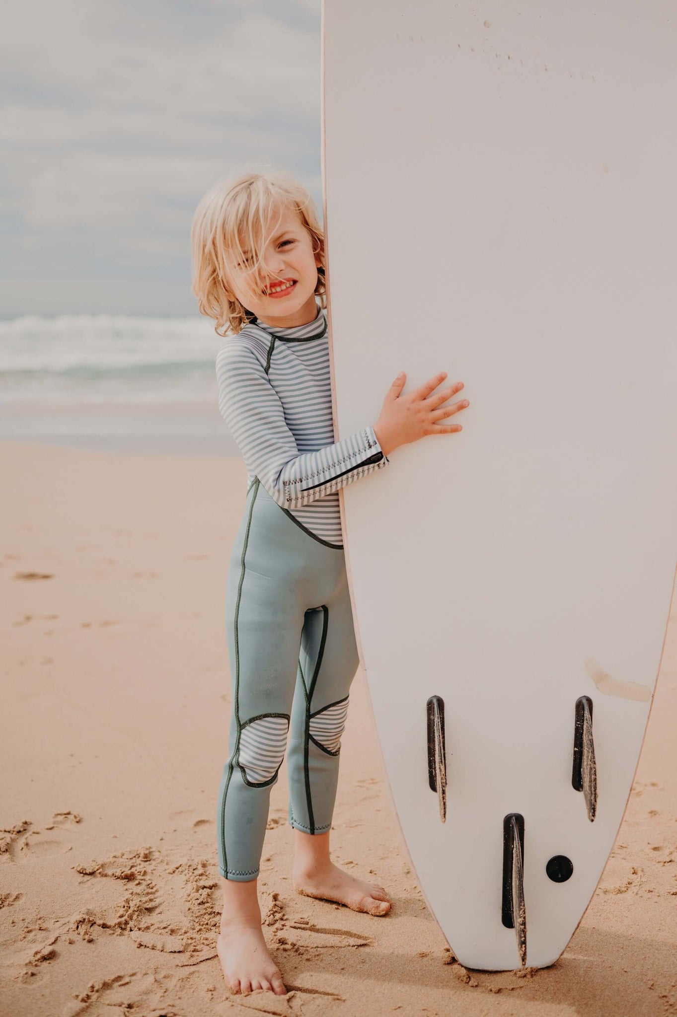 Green Wetsuit Beach